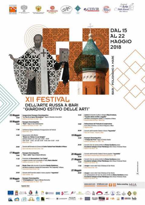 Bari, Festival dell'arte russa in Italia: il programma completo